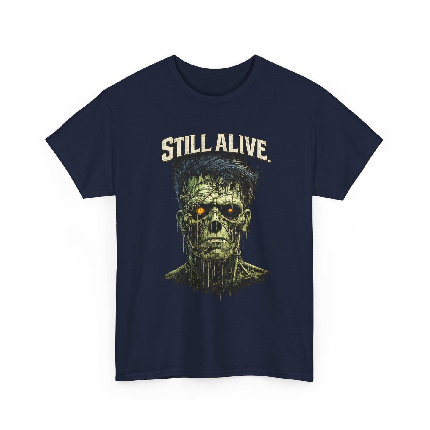 Still Alive Zombie Tee — Retro Horror Graphic T-Shirt