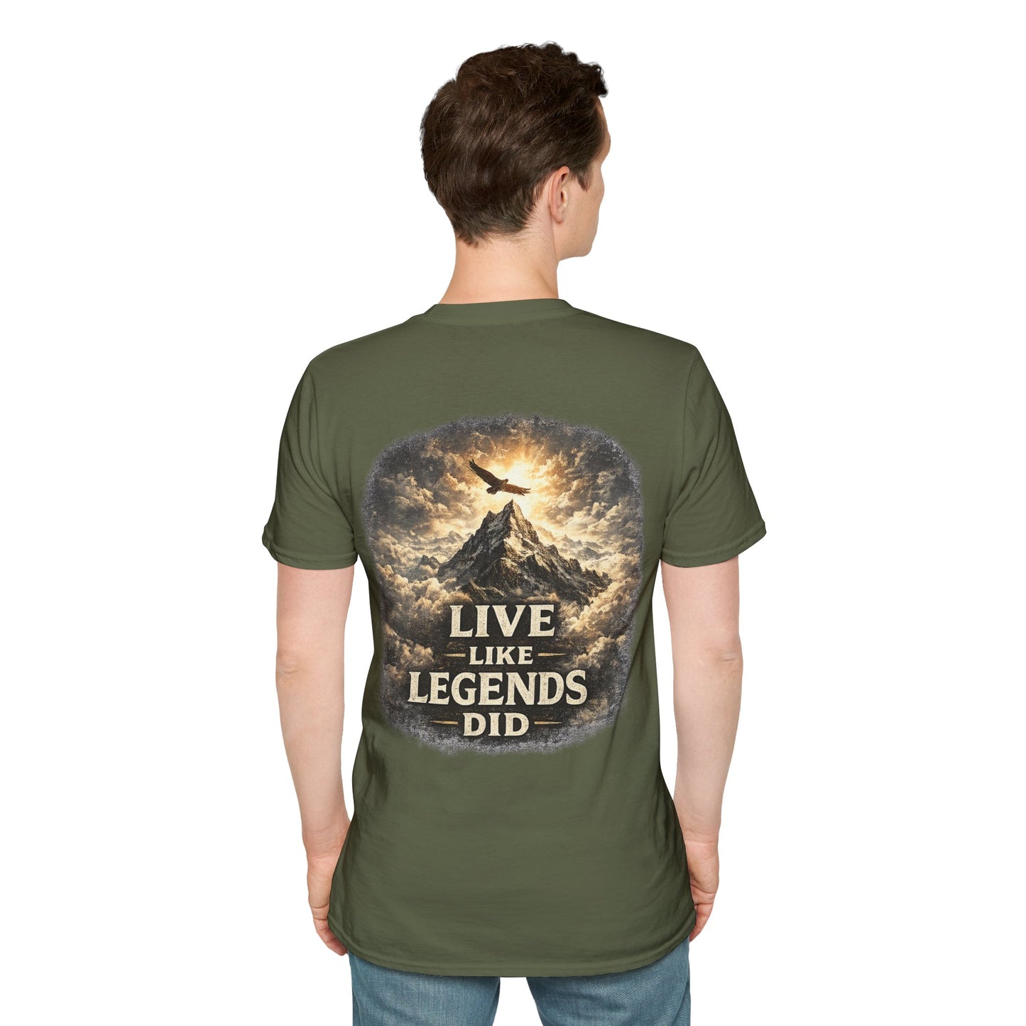 Live Like Legends Did Men's Graphic T-Shirt