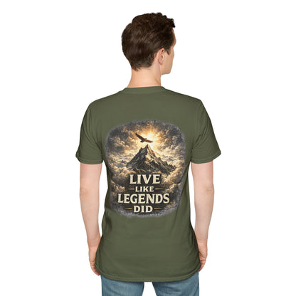 Live Like Legends Did Men's Graphic T-Shirt