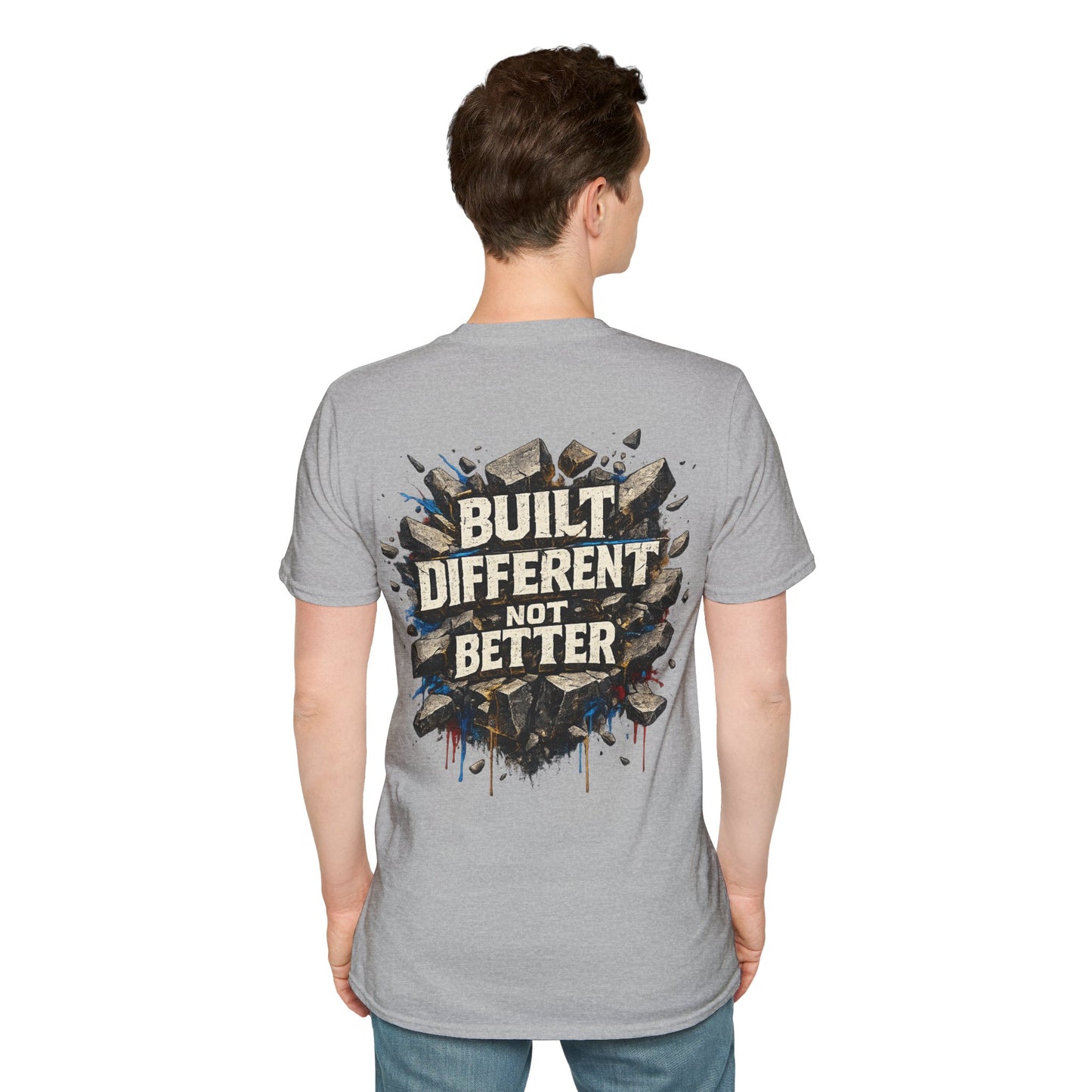 Built Different Tee — "BD Built Different" Graphic T-Shirt
