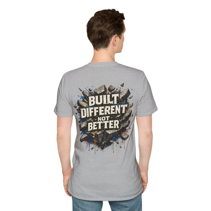 Built Different Tee — "BD Built Different" Graphic T-Shirt