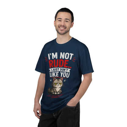 I'm Not Rude Cat T-Shirt — Funny Grumpy Cat Graphic Tee