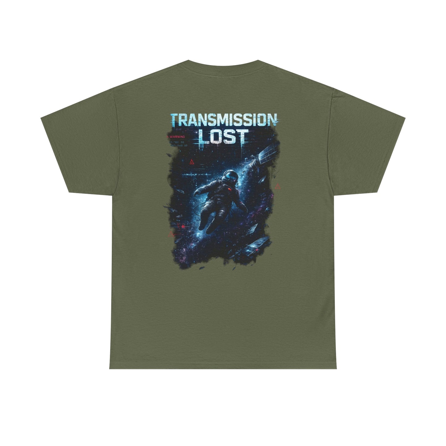 Transmission Lost Astronaut T-Shirt | Sci-Fi Space Graphic Tee, Futuristic Cosmic Streetwear Shirt