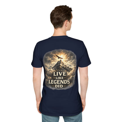 Live Like Legends Did Men's Graphic T-Shirt