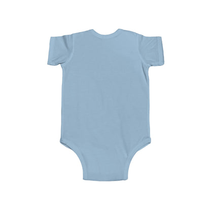 Baby Bodysuit — Cute Conversation Bubbles Design ("Beep Boop", "I'm New Here")