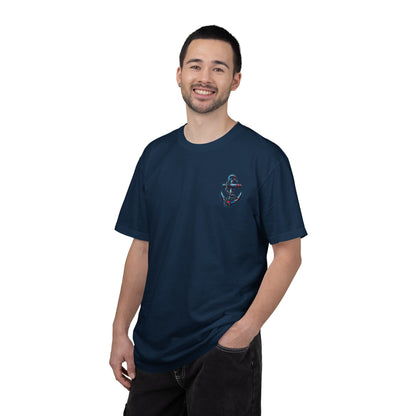 Hebrews 6:19 Anchor T‑Shirt — "Steadfast & Secure" Christian Faith Tee