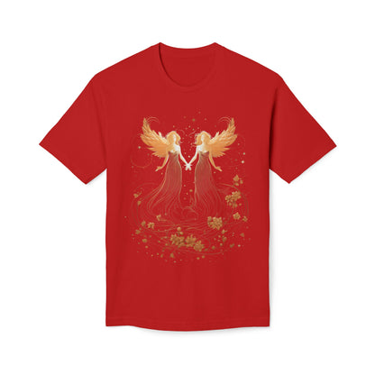 Angel Wings T‑Shirt — Ethereal Twin Angels Design