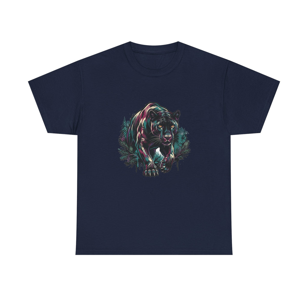 Midnight Prowler Graffiti Panther T-Shirt