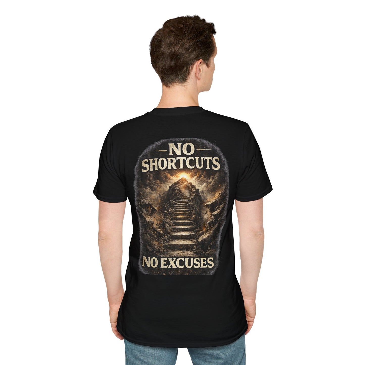 No Shortcuts No Excuses Men's Graphic T-Shirt