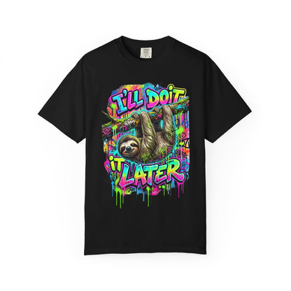 I'll Do It Later Sloth T-Shirt