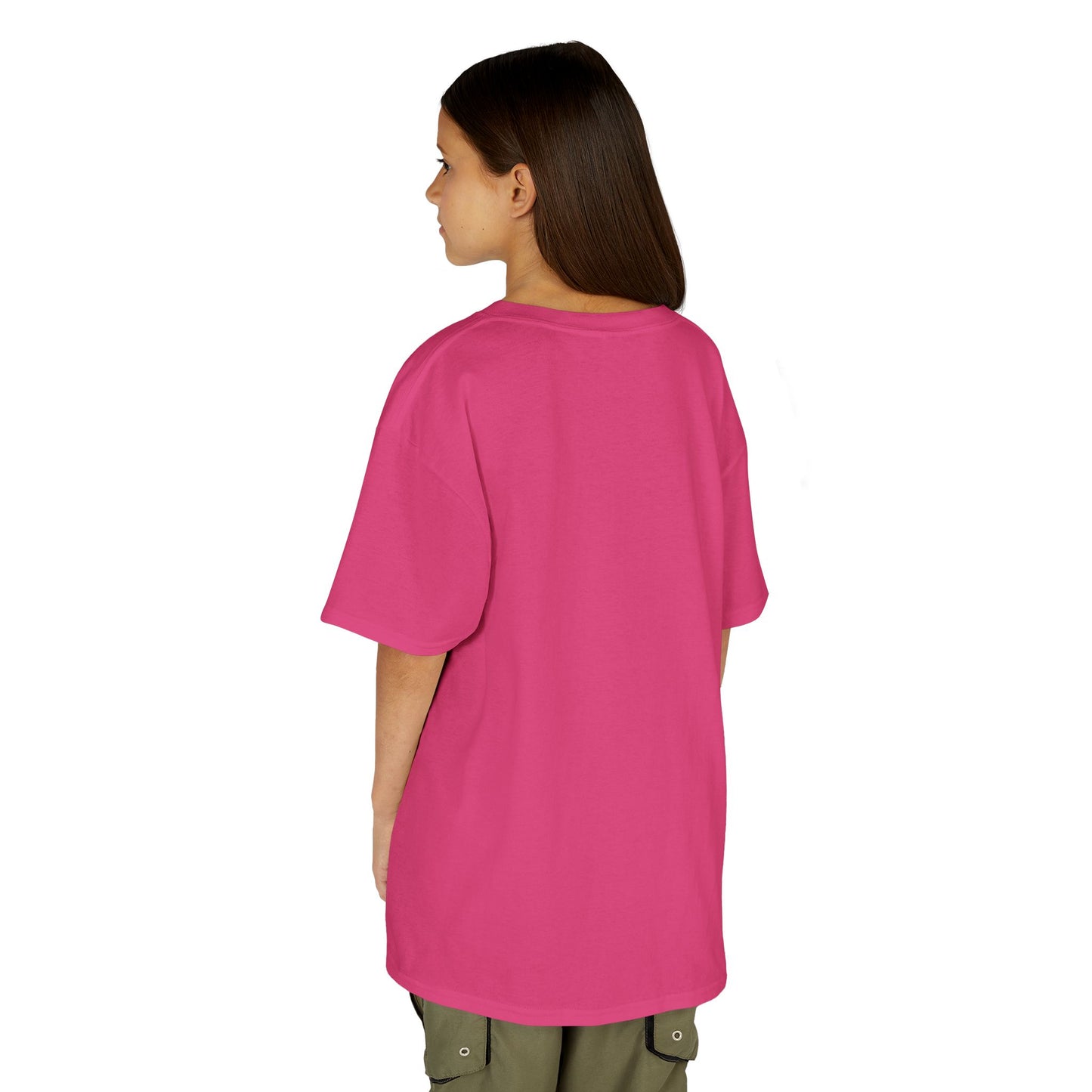 Adorable Cat-Themed Kids Heavy Cotton Tee - Perfect for Animal Lovers, Birthday Gifts, Everyday Wear, Celebration Attire, Cat Enthusiasts