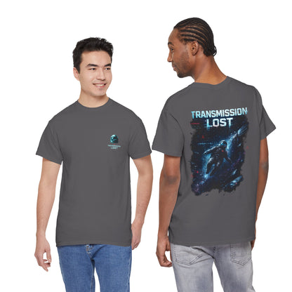 Transmission Lost Astronaut T-Shirt | Sci-Fi Space Graphic Tee, Futuristic Cosmic Streetwear Shirt