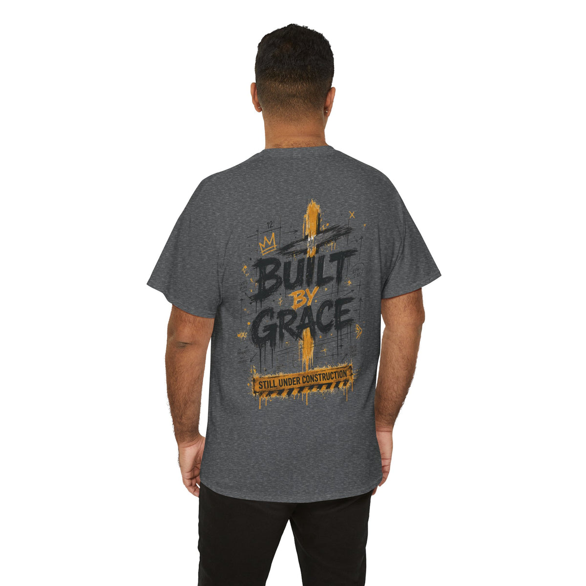 Built by Grace Christian Graphic T-Shirt - product view