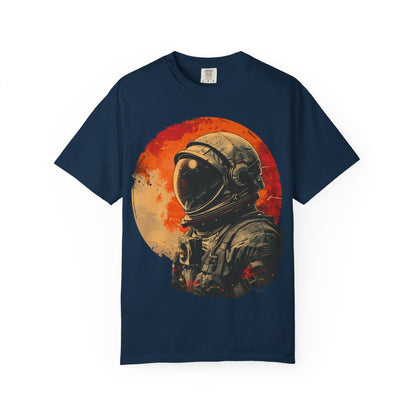 Astronaut Retro Moon T-Shirt — Vintage Space Helmet Graphic Tee