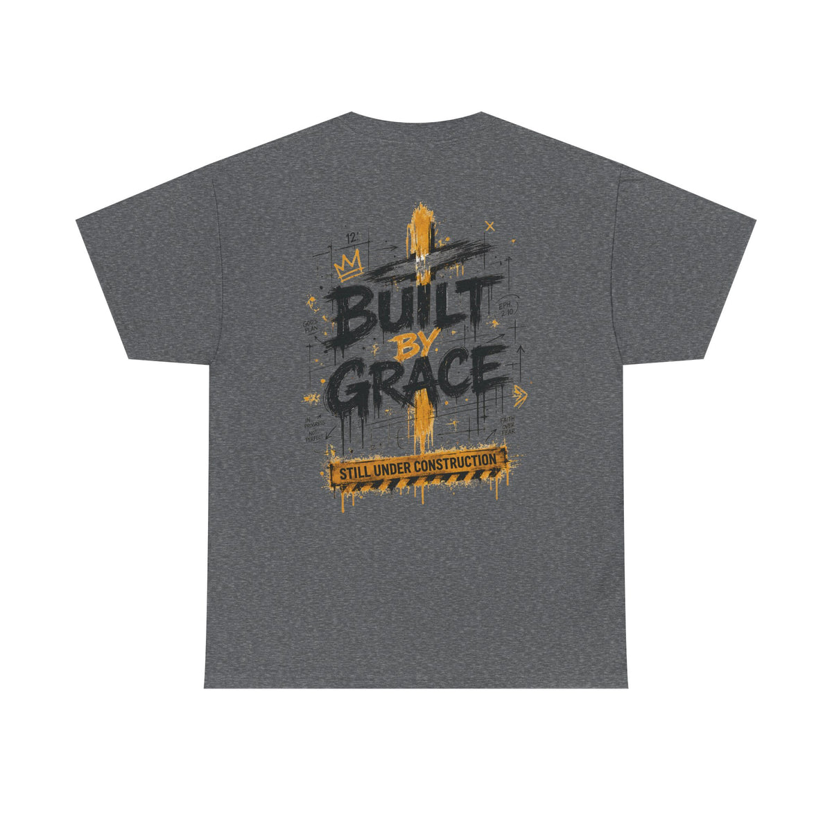Built by Grace Christian Graphic T-Shirt - product view
