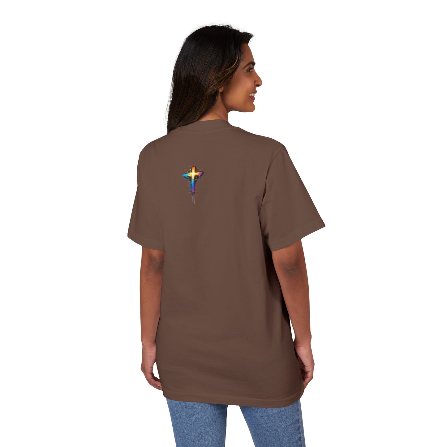 Jesus Walks Beside You T-Shirt — Christian Faith Graphic Tee