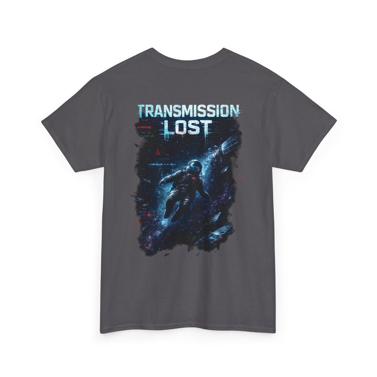 Transmission Lost Astronaut T-Shirt | Sci-Fi Space Graphic Tee, Futuristic Cosmic Streetwear Shirt