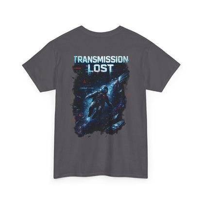Transmission Lost Astronaut T-Shirt | Sci-Fi Space Graphic Tee, Futuristic Cosmic Streetwear Shirt