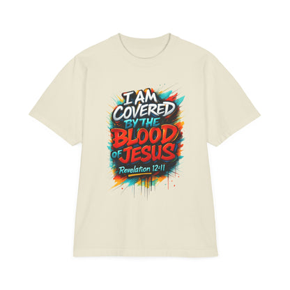 Covered by the Blood of Jesus T-Shirt — Revelation 12:11 Graphic Tee