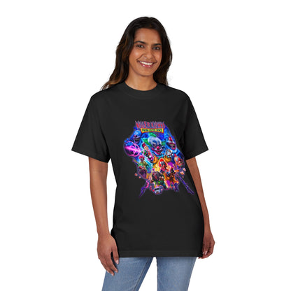 Graphic T-Shirt — "Killer Klowns from Outer Space" Colorful Horror Movie Tee