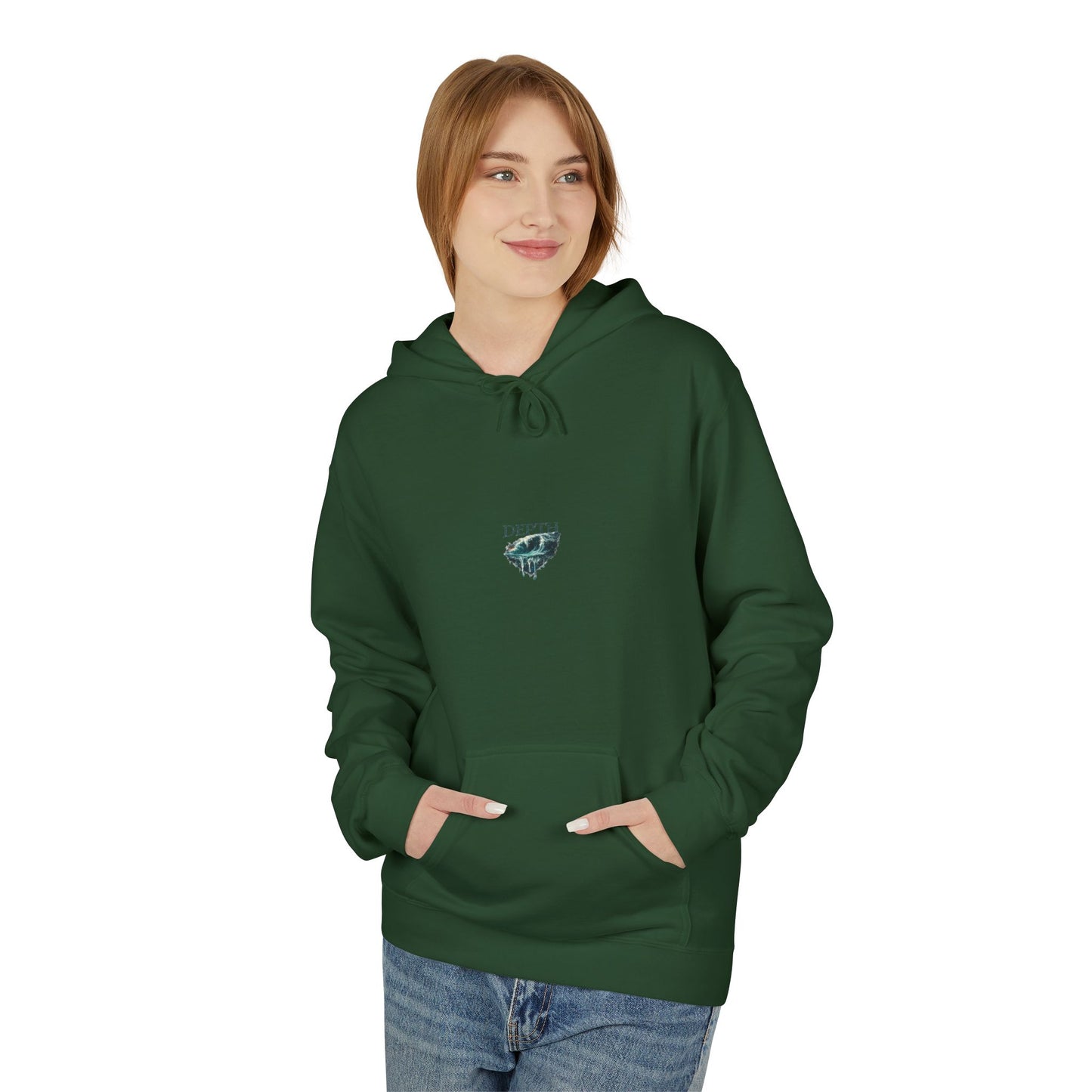“The Depths Don’t Let Go” Ocean Wave Hoodie