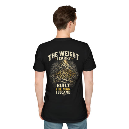 Mountain 'Forged by Pressure' T‑Shirt — Inspirational Outdoor Graphic Tee