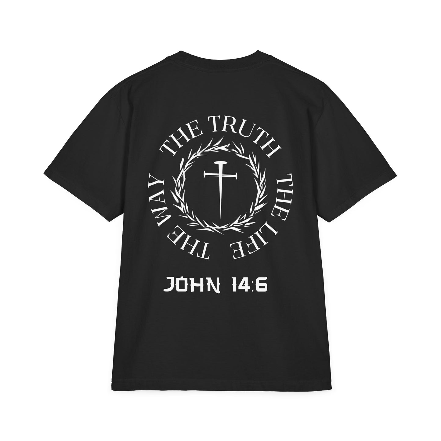 Christian T-Shirt — "The Way The Truth The Life" John 14:6 Tee