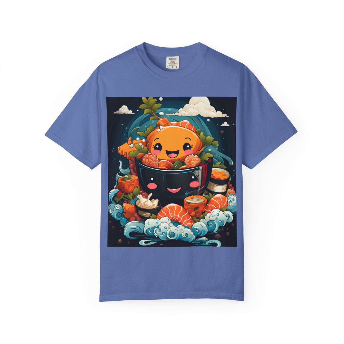 Cute Ramen Bowl T-Shirt | Foodie Graphic Tee - product view