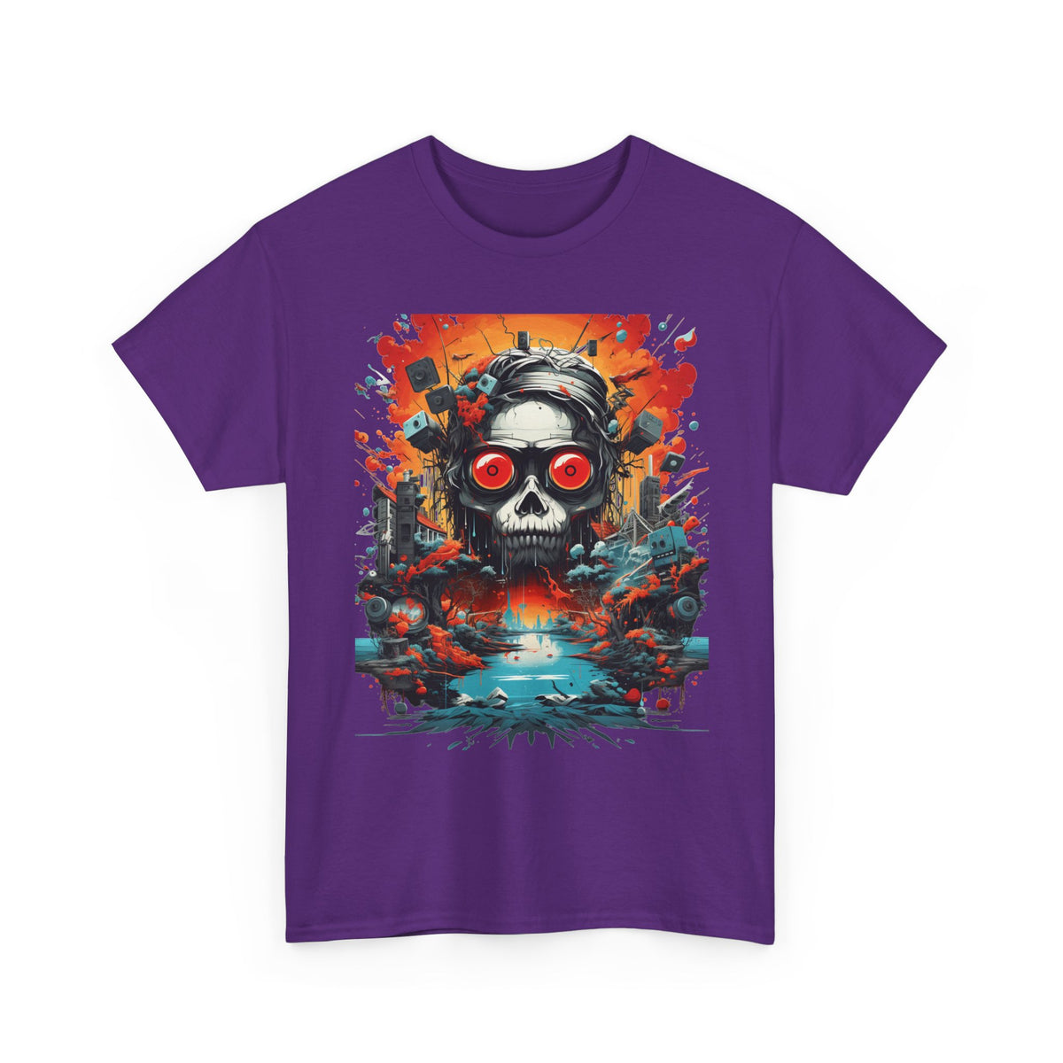 Skull Pilot Graphic Tee - product view