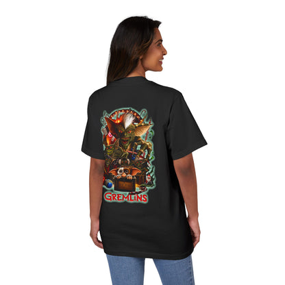 Gremlins Movie T-Shirt — Vintage Gizmo & Stripe Retro Horror Tee