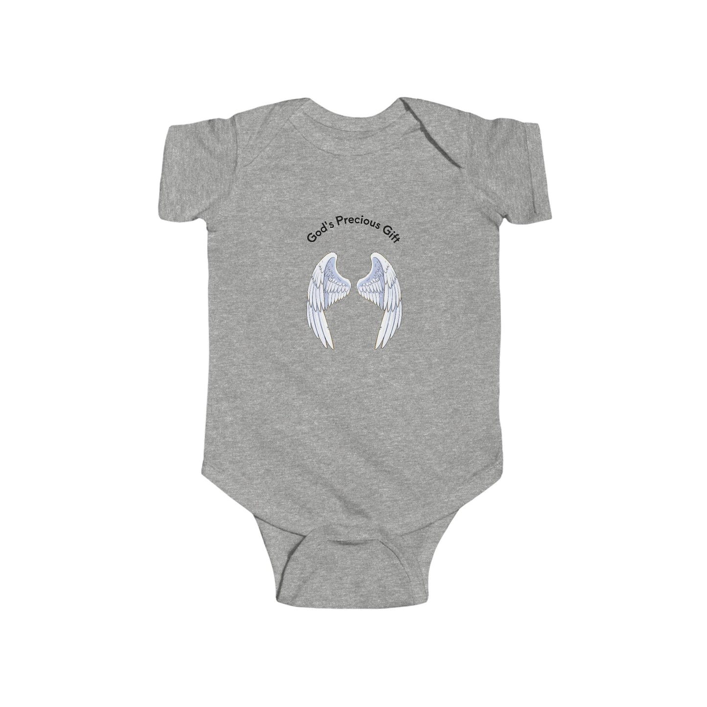 God's Precious Child Infant Bodysuit - Angel Wings Baby Onesie