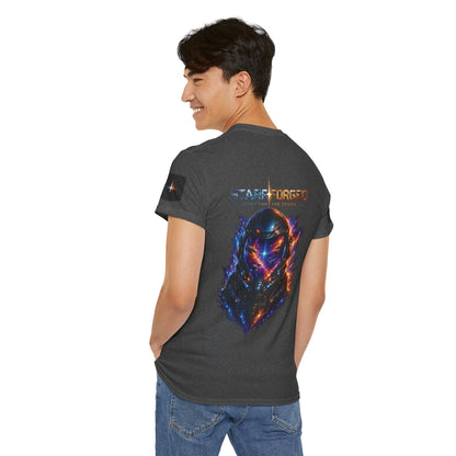 Starforged T-Shirt | Built for the Stars Sci-Fi Space Graphic Tee, Futuristic Streetwear Shirt