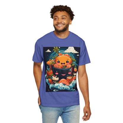 Cute Ramen Bowl T-Shirt | Foodie Graphic Tee - product view