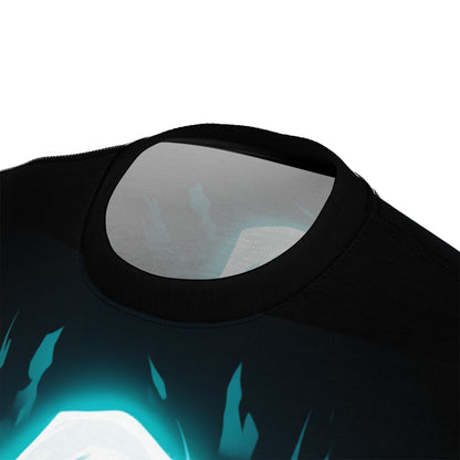 Mystic Hooded Spirit Tee — Glowing Phantom Graphic Shirt