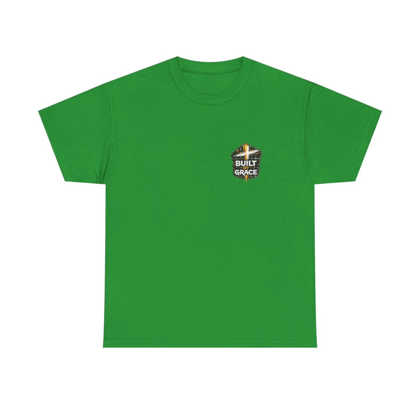 Built By Grace Christian Graphic T-Shirt | Still Under Construction Faith Streetwear Tee