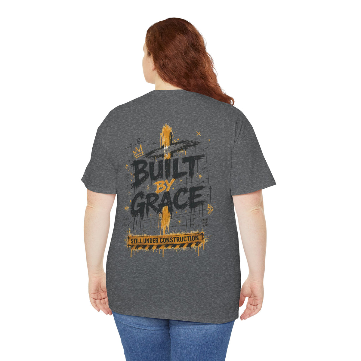Built by Grace Christian Graphic T-Shirt - product view