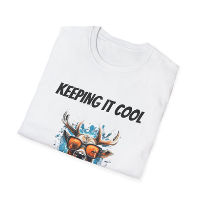 Keeping It Cool Antler Graphic T-Shirt - product view
