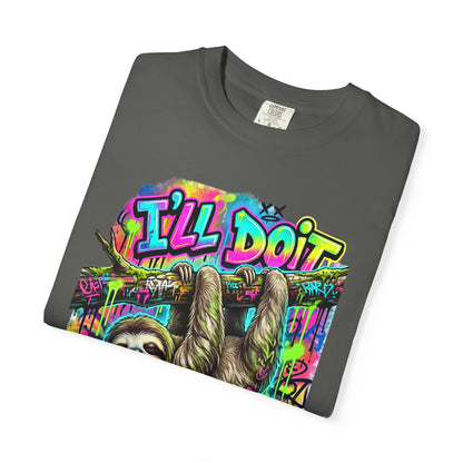 I'll Do It Later Sloth T-Shirt