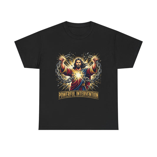 Jesus 'Powerful Intervention' Graphic Tee