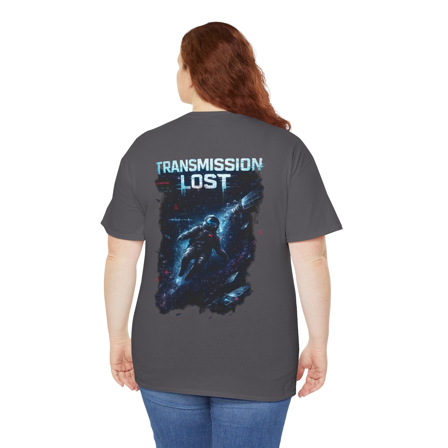 Transmission Lost Astronaut T-Shirt | Sci-Fi Space Graphic Tee, Futuristic Cosmic Streetwear Shirt