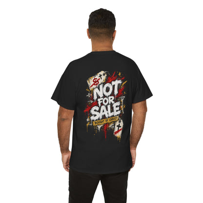 Not For Sale Christian Graphic T-Shirt | Bought By Christ Faith Streetwear Tee