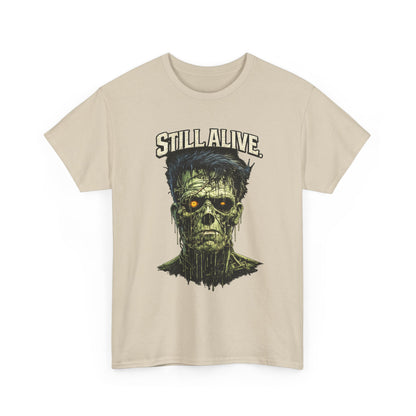 Still Alive Zombie Tee — Retro Horror Graphic T-Shirt