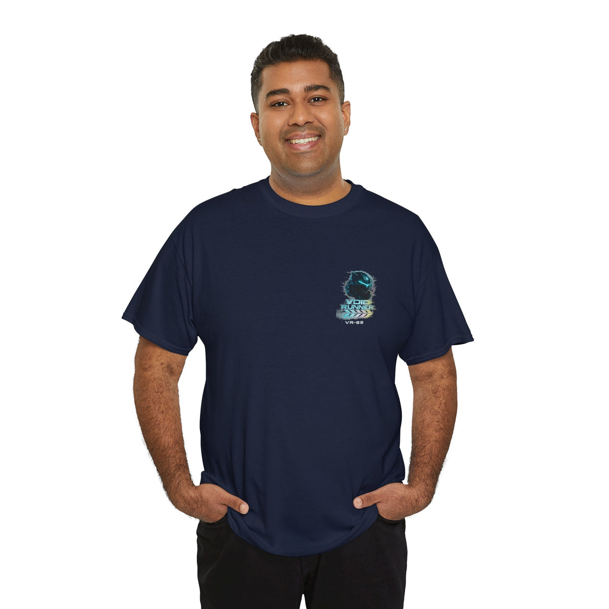Void Runner Sci-Fi Motorcycle T-Shirt - product view