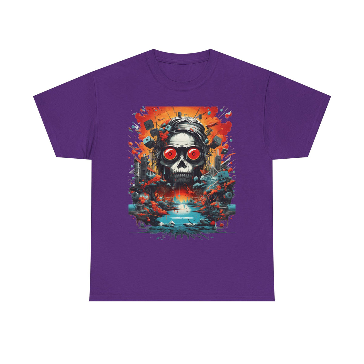 Skull Pilot Graphic Tee - product view