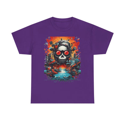Skull Pilot Graphic Tee - product view