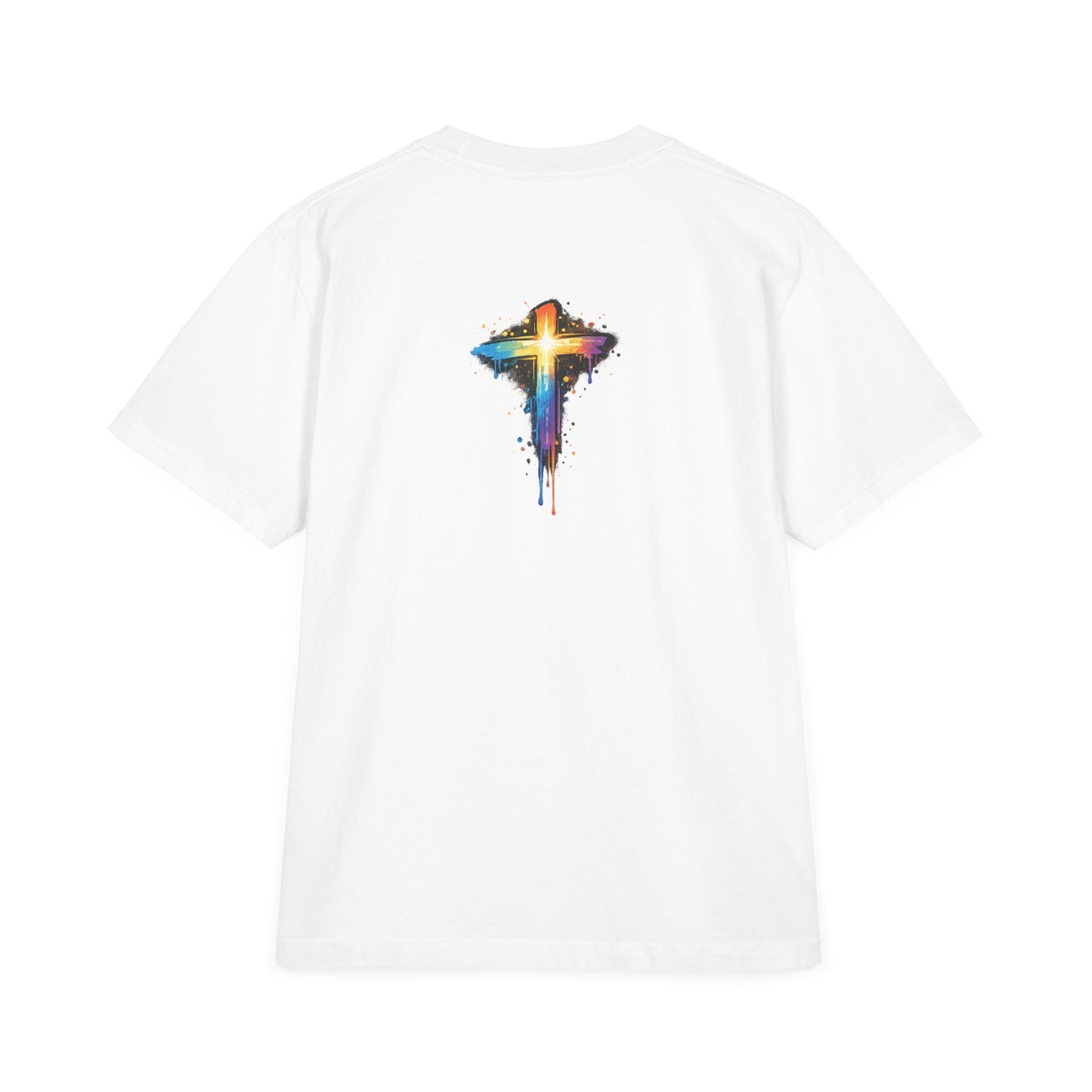 God Is Good All The Time T-Shirt — Colorful Christian Faith Tee (Psalm 100:5)
