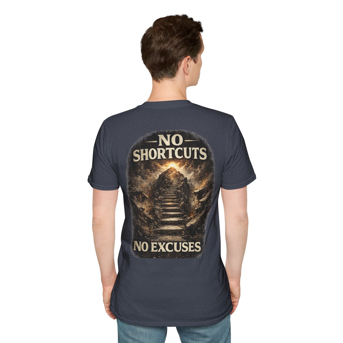 No Shortcuts No Excuses Men's Graphic T-Shirt