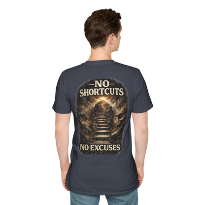 No Shortcuts No Excuses Men's Graphic T-Shirt