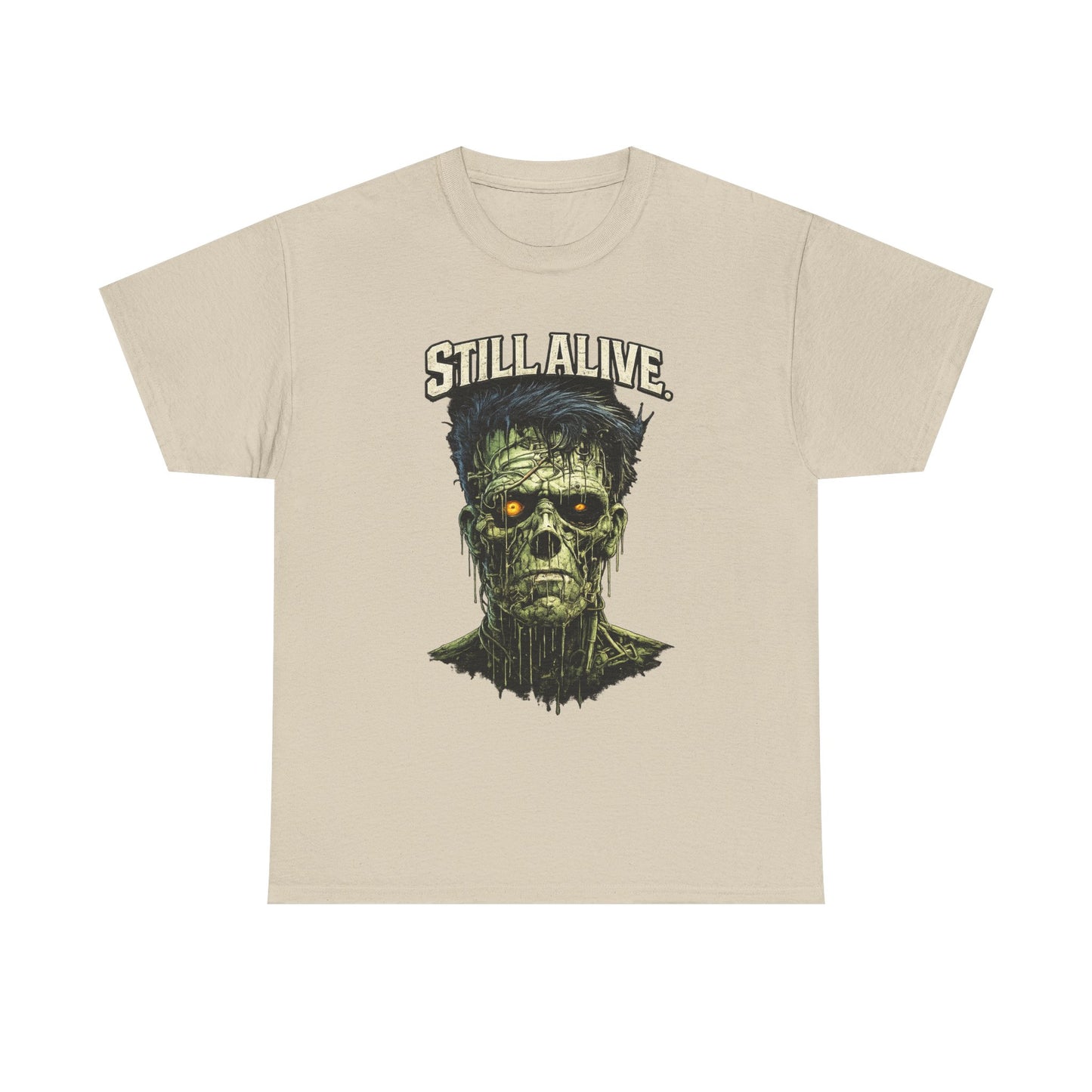 Still Alive Zombie Tee — Retro Horror Graphic T-Shirt