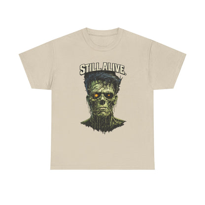 Still Alive Zombie Tee — Retro Horror Graphic T-Shirt